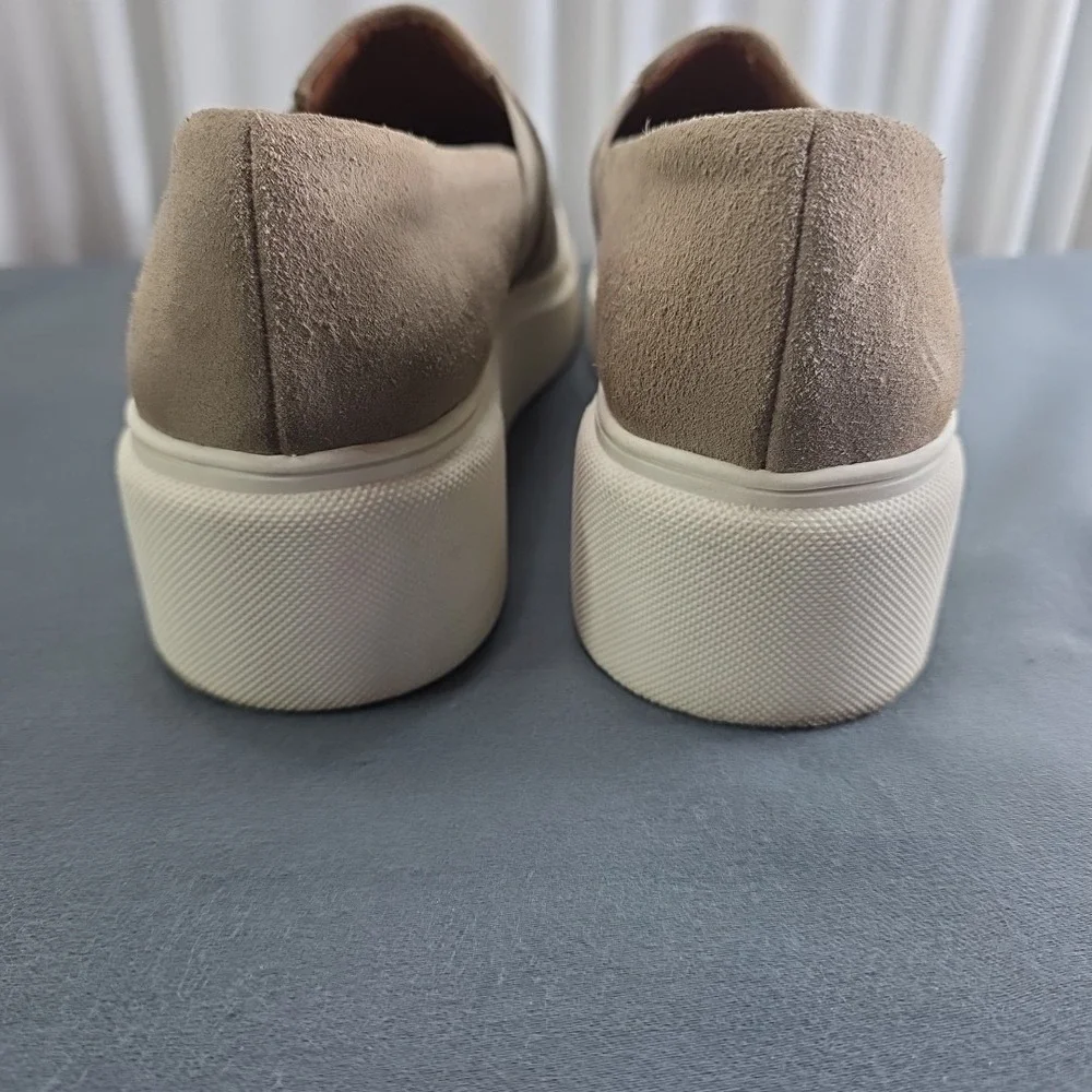 Caslon Tan Suede‎ Women's US Size 6.5 Loafers Wedge Platform Heel